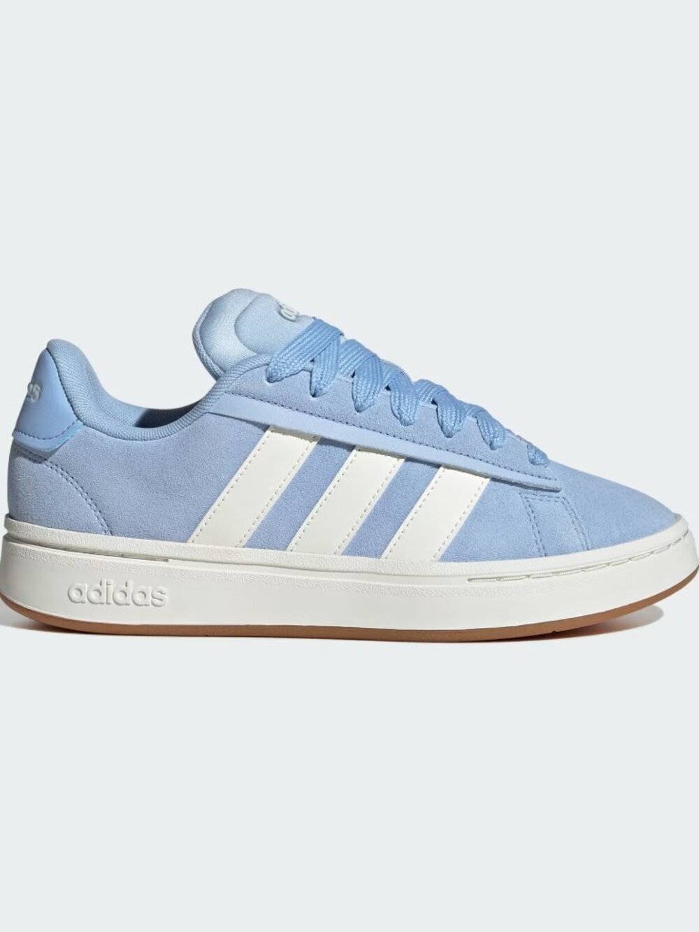 Adidas Women's Glow Blue Grand Court Alpha Shoes JS5038